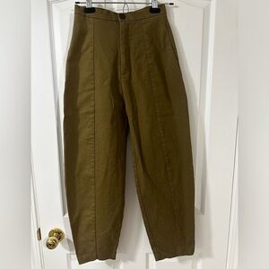 Olive Green Zara Pants